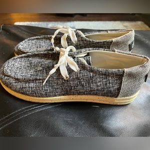 Hey Dudes - worn once! Size 9 Women’s